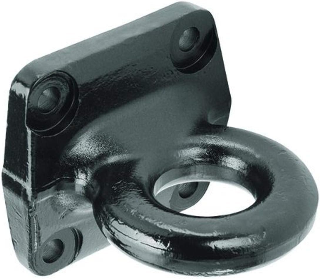 Tow Ready 63023 4-Bolt Flange Lunette Ring – Heavy-Duty Trailer Drawbar Ring for Pintle Hook Towing