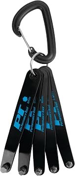 Performance Tool W86109 Low Profile Offset Hex Key Set – 5-Piece Metric S2 Alloy Steel Wrench Set with 15° Offset Access