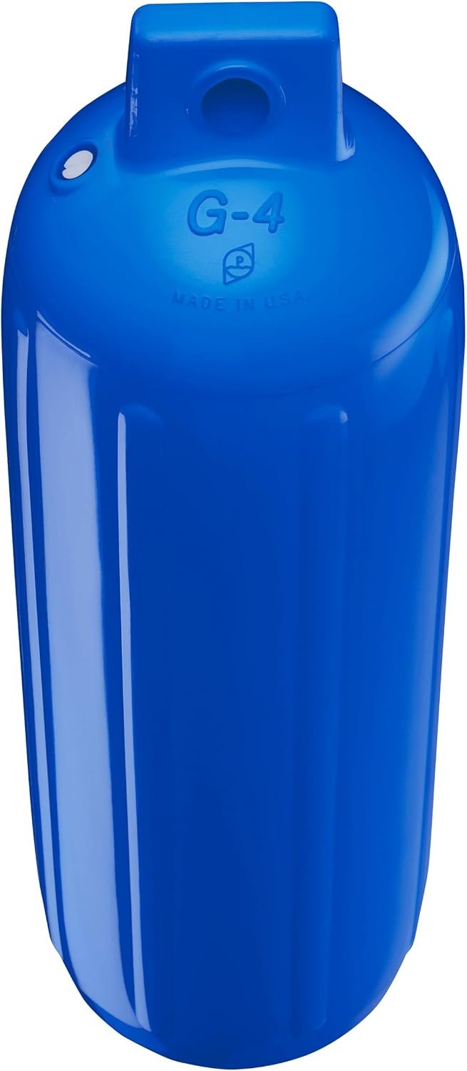 Polyform 44714290 Twin Eye Fender – 6.5 x 22 Inch Boat Fender with Marine-Grade Vinyl Body - Image 2