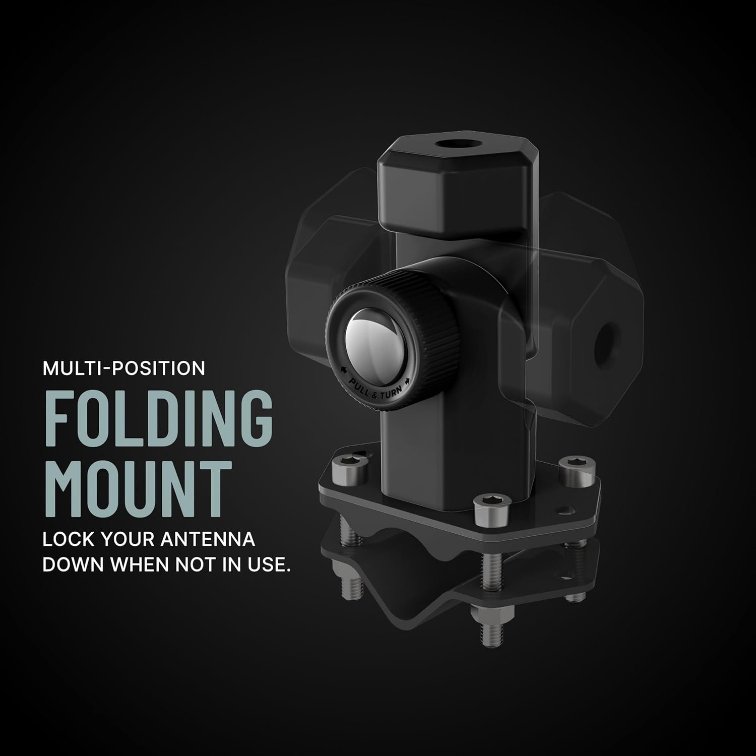 weBoost 472061 Drive Reach Overland Kit – 50 dB Mobile Signal Booster with Folding Antenna Mount for Off-Road Vehicles - Image 6