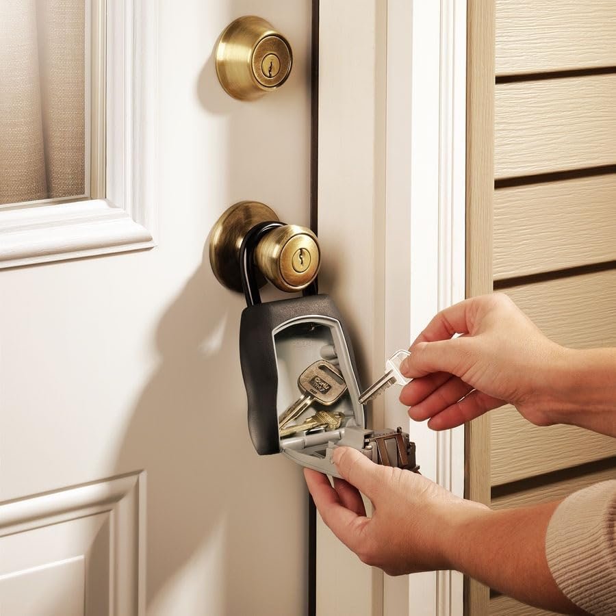 Master Lock 5400D Portable Key Storage Lock Box – Wall Mount Design with Set-Your-Own Combination Access - Image 6