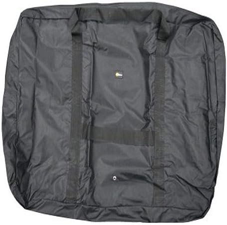 Faulkner 43951 Folding Chair Storage Bag – Black Polyester Carry Bag for Camping and Director Chairs with Zipper Closure