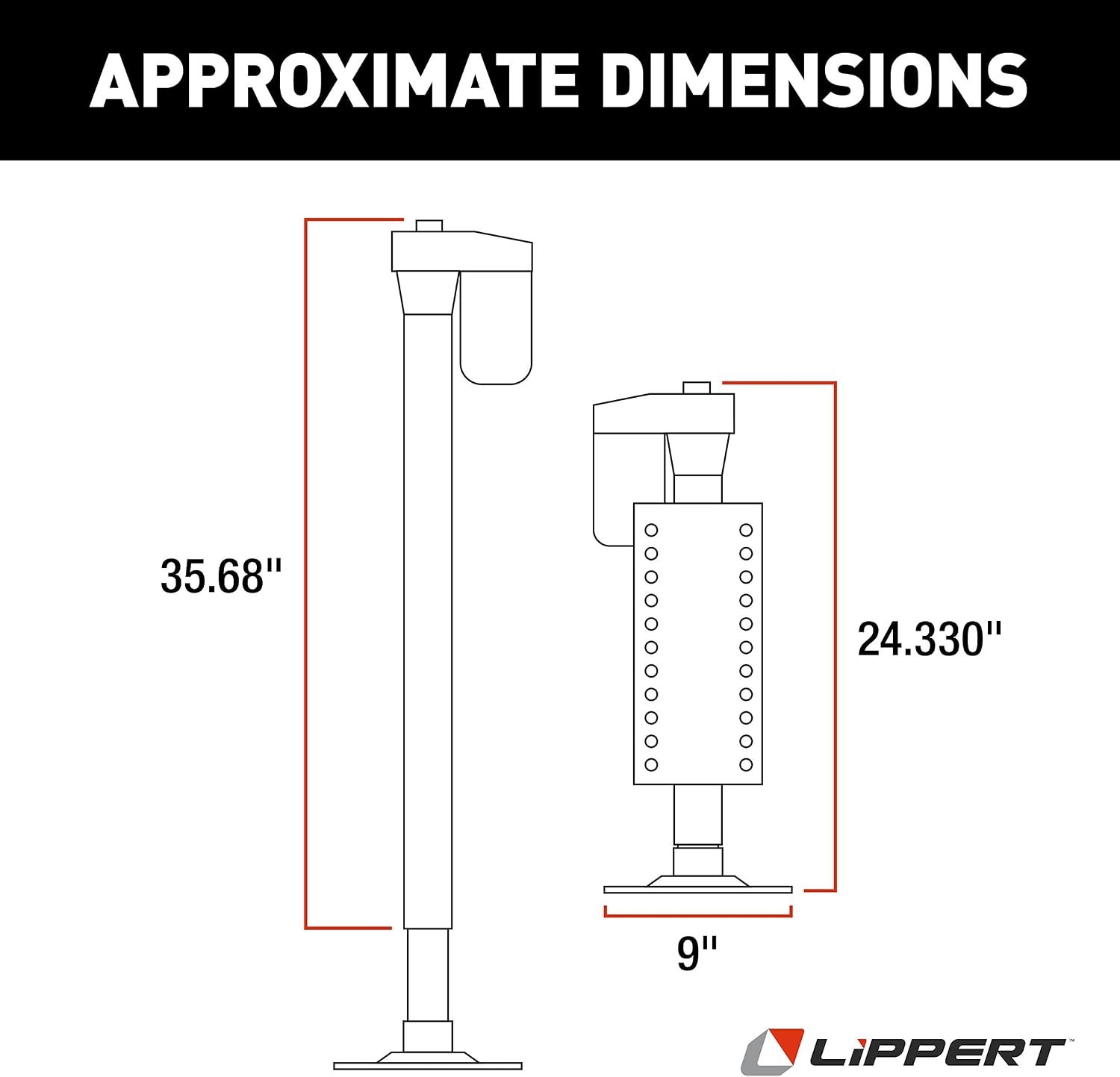 Lippert 358590 Ground Control 3.0 Automatic Leveling System – 6-Point Electric Stabilization for 5th Wheel RVs with Hall Effect Technology - Image 2