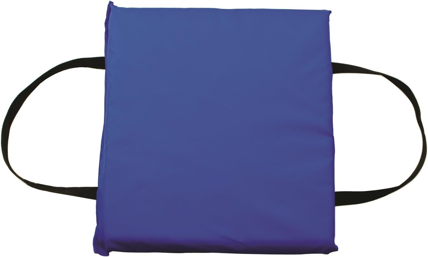 Onyx Outdoor Throwable Foam Cushion Blue – USCG Type IV Flotation Device with Durable Polyester Cover