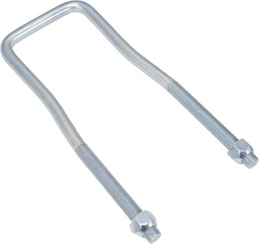 Dutton-Lainson 22128 U-Bolt Spare Tire Carrier – Trailer Tire Mount with Steel Construction and Frame Clamp Design