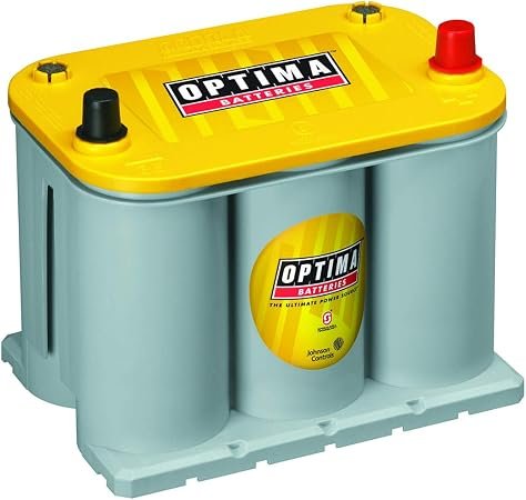 OPTIMA Batteries 8040-218 YELLOWTOP D35 AGM Deep Cycle Battery – 620 CCA, 48Ah Capacity, Group 35 Dual-Purpose Design