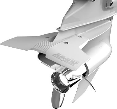 StingRay JR22 Classic 2 Junior Hydrofoil – White Outboard Stabilizer for Improved Acceleration and Stability
