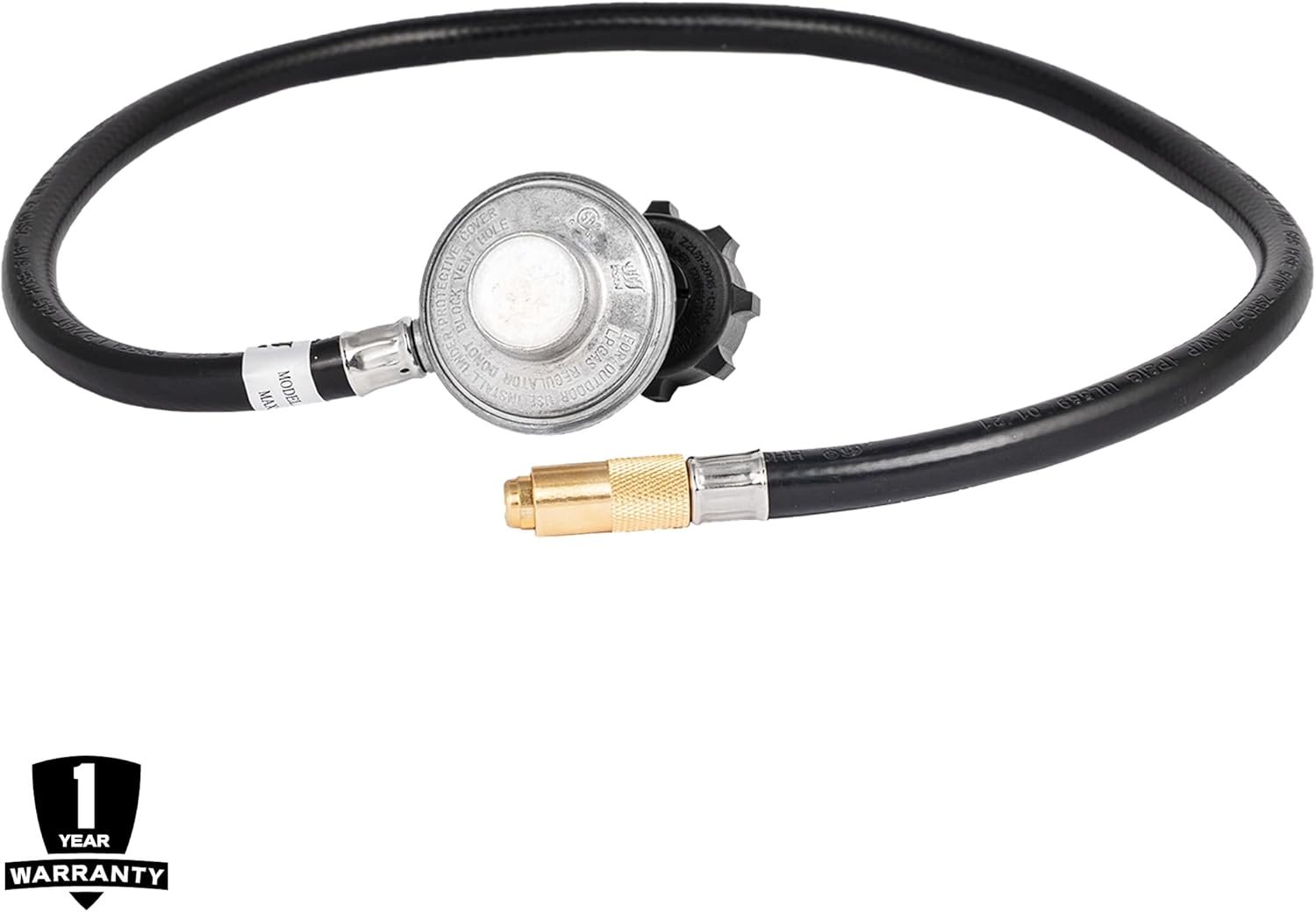 Blackstone 5471 Propane Adapter Hose with Regulator – Hose and Pressure Regulator for Griddle Propane Connection - Image 3