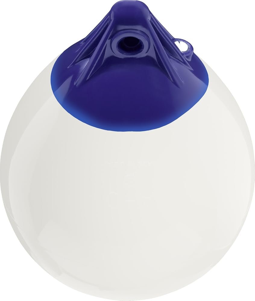 Polyform 96763340 Mooring Buoy – 20.5in Diameter Buoy with 64.4in Circumference for Marine Anchoring Applications - Image 2