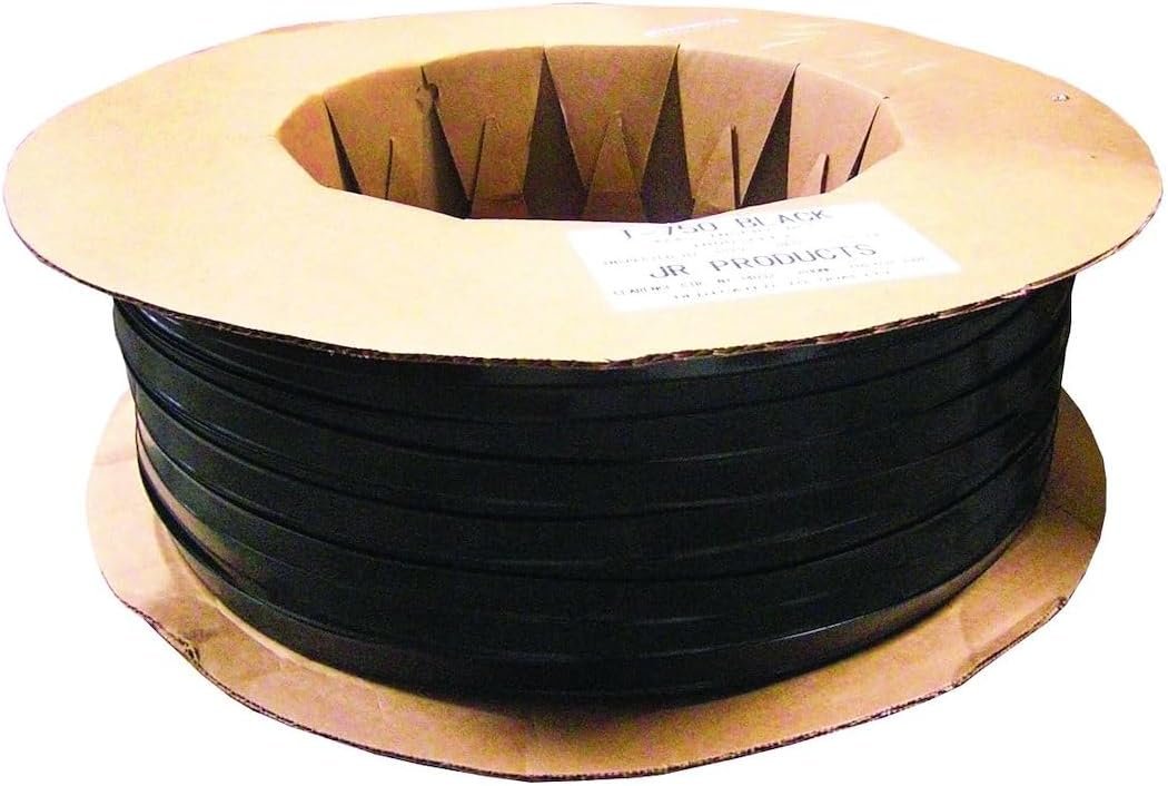 JR Products 10161 Black Vinyl Insert Trim – 1000 ft RV Molding Insert for Exterior Trim Applications - Image 3