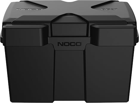 NOCO BG27 Group 27 Battery Box – Heavy-Duty Marine and Automotive Battery Protection with Strap System
