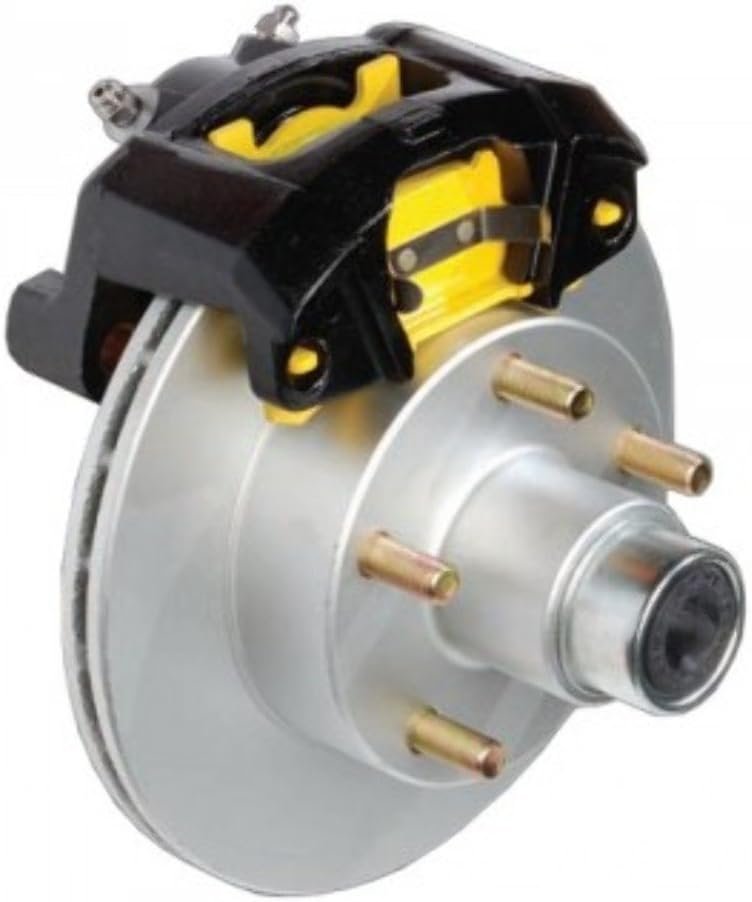 Dexter Marine 82405 Vented Disc Brake Kit – 10in Stainless Rotor System with 66 Actuator Compatibility for Boat Trailers - Image 2