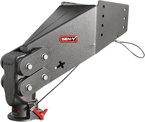 Gen-Y Executive Torsion-Flex Auto Latch Receiver Hitch – Premium Shock-Mitigating Towing System with Adjustable Design