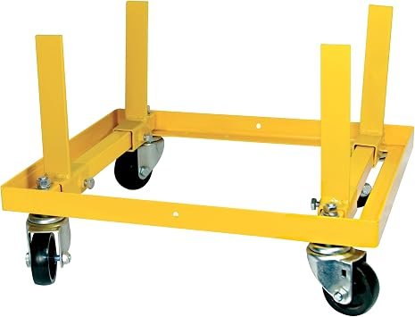 Performance Tool W41037 Engine Stand – 1,000 lb Capacity Rotating Steel Stand with Four-Wheel Base and Adjustable Mounting Head