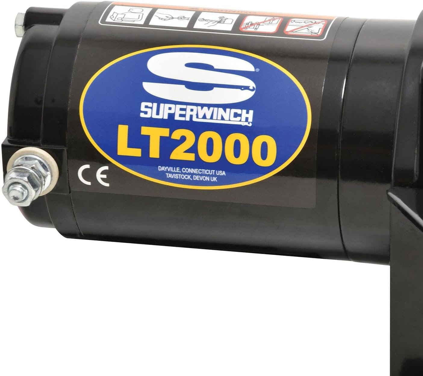Superwinch 1120210 LT2000 ATV Winch – 2000 lb Capacity, 3/16 in x 50 ft Steel Rope, 12V DC Motor - Image 2