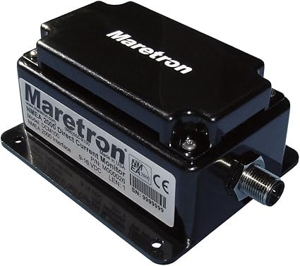 Maretron DCM100-01 DC Power Monitor – NMEA 2000 Battery Monitoring System with 200A Hall-Effect Sensor and 9-32V DC Input