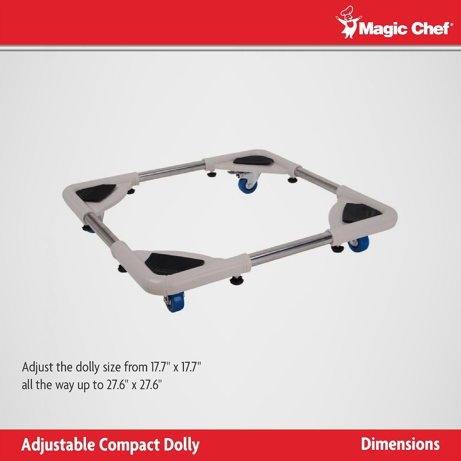 Magic Chef MCSLB04P Space Saver Laundry Stand – Elevated Washer Platform – Laundry Room Storage Solution - Image 2