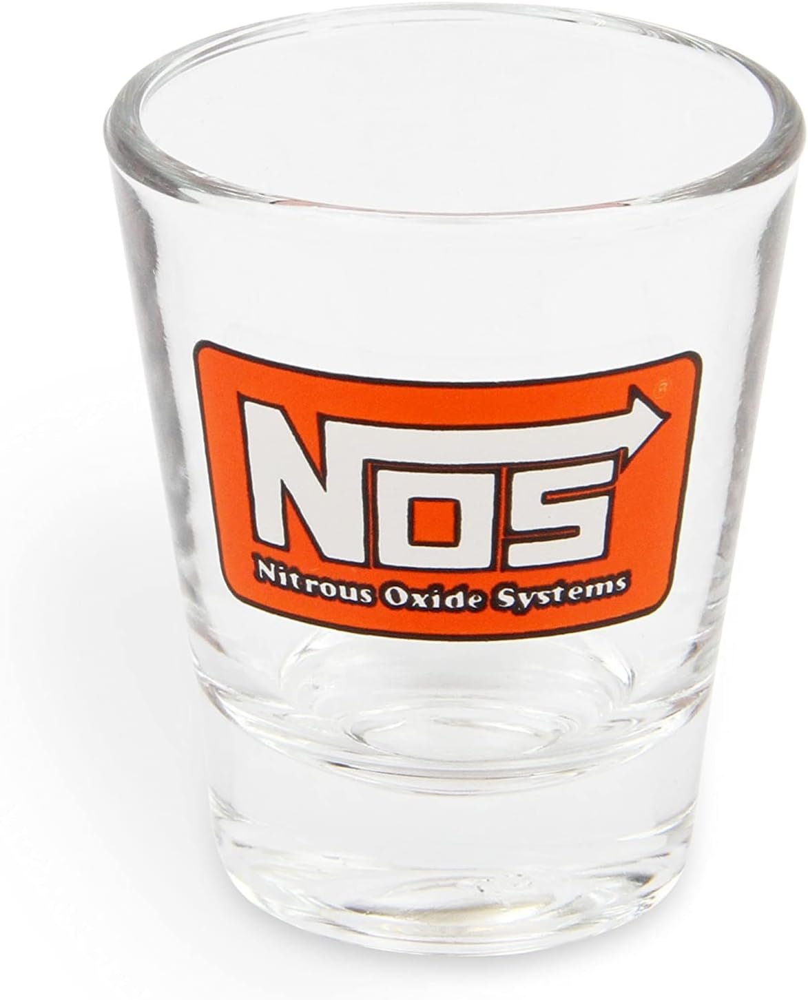 Holley 36489 Nitrous Oxide Shot Glass – 2 oz Capacity – Collectible Barware with NOS Graphic - Image 2