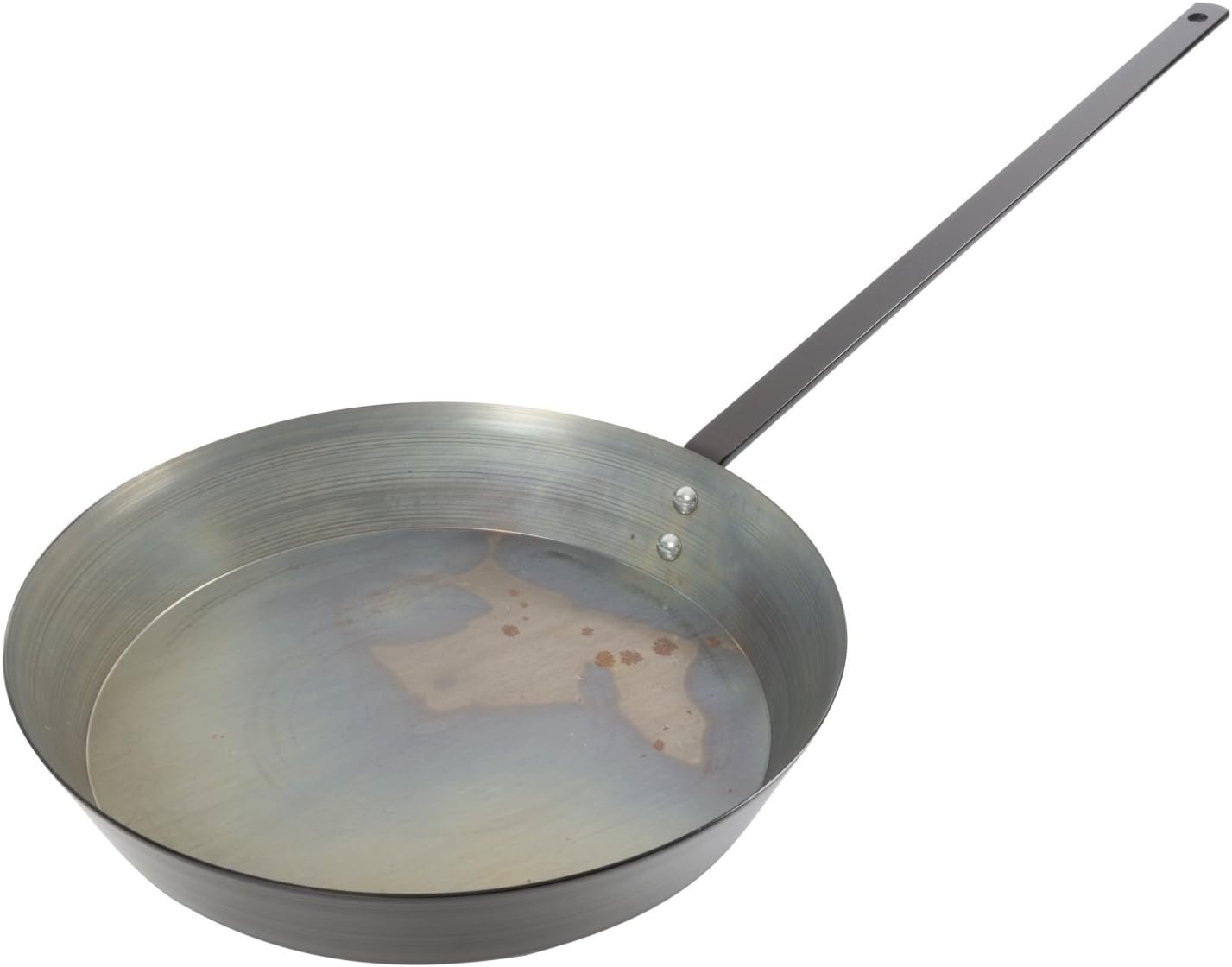 Greenfield 2300 Big Daddy 20.5in Steel Outdoor Skillet – 14 Gauge Campfire Pan with Detachable Handle for Large-Batch Cooking - Image 2