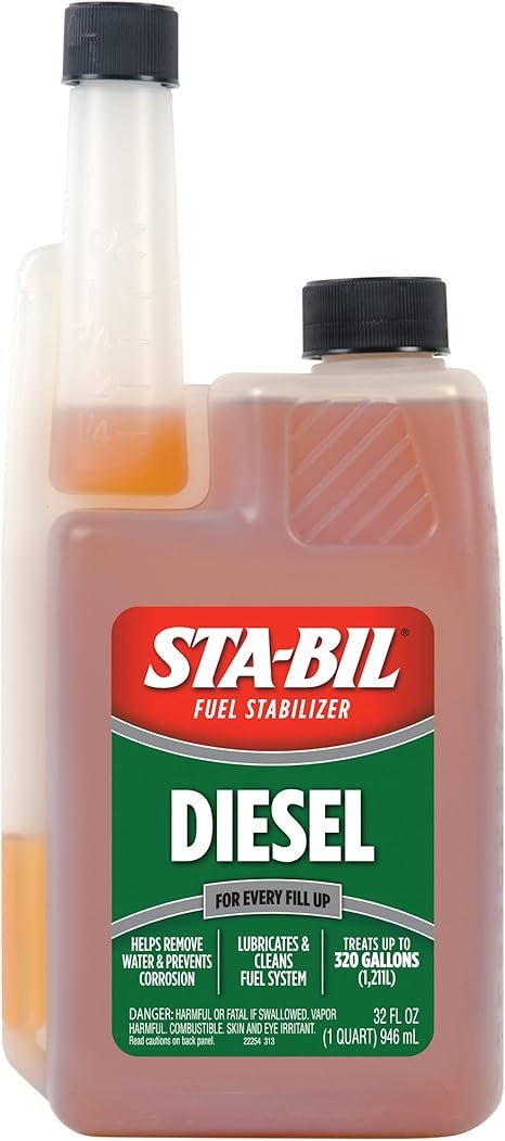 303 Products 22254 Diesel Fuel Stabil 32 oz – Long-Term Diesel Storage Treatment with Corrosion Protection Formula
