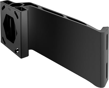 Minn Kota Raptor Jack Plate Bracket 1810385 – Port Side 8in x 6in Mount, Black Finish for Shallow Water Anchors