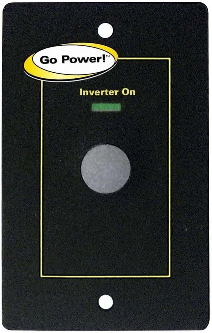 Go Power 82016 GP-HD-R Inverter Remote – Remote Control Panel for 800W to 5000W Go Power Inverters