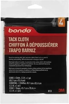 3M 813 Tack Cloth Bagged – 24 Count Dust Removal Cloths for Automotive Paint and Finishing Prep
