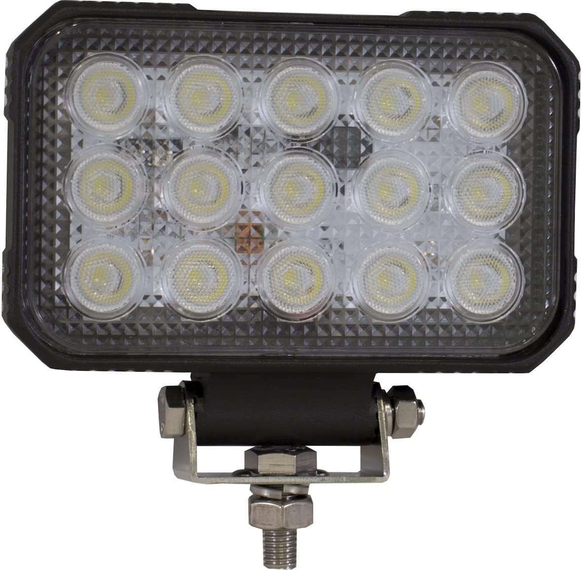 Buyers Products 1492190 LED Flood Light – 15 LEDs, 12-24V DC, Clear Lens Work Light for Fleet Vehicles - Image 4