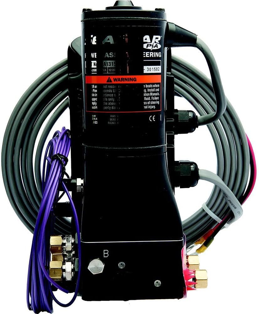 SeaStar PA1315-2 Pro Power Assist Unit – 12V Hydraulic Steering Module, High-Performance Marine Control System