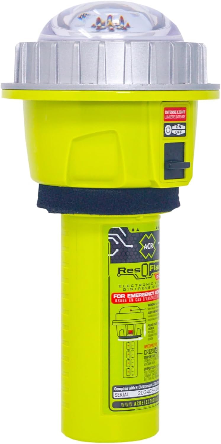 ACR Electronics ResQFlare PRO 3967 Electronic Visual Distress Signal – USCG-Compliant Emergency Signaling Device with LED SOS Technology - Image 3