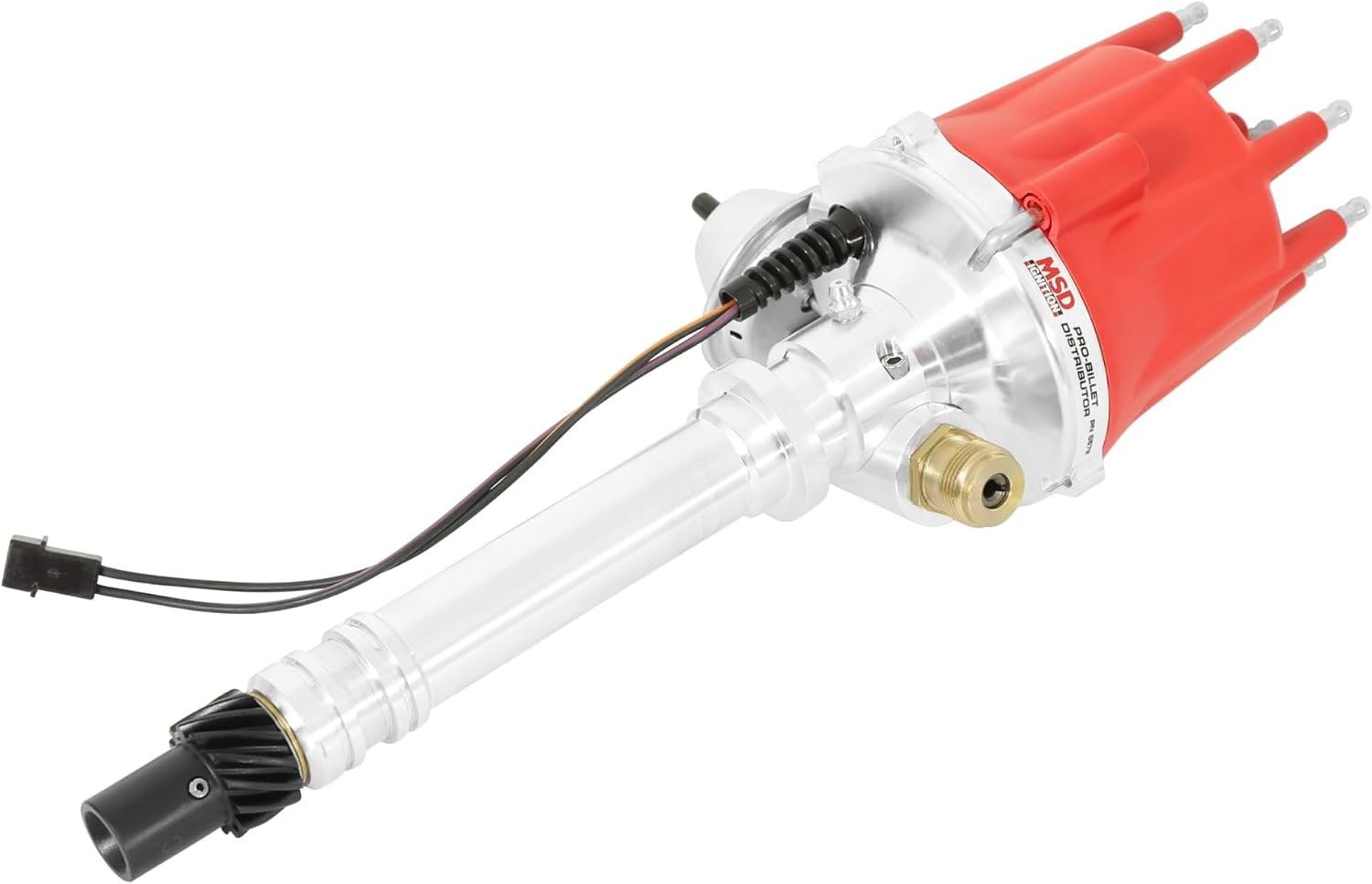 MSD 8572 Pro-Billet Distributor – Chevrolet Corvette V8 Distributor with Magnetic Pickup and CNC-Machined Housing - Image 3