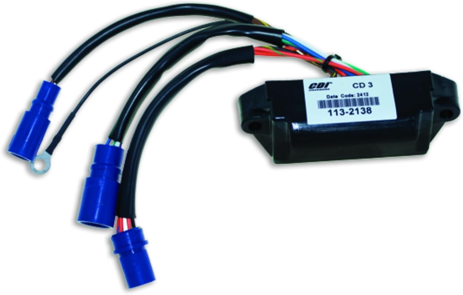 CDI Electronics 113-2138 Johnson Evinrude No-Limit Power Pack – 3 and 6 Cylinder High-Performance Ignition Module