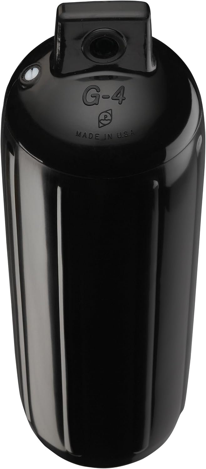 Polyform 22830435 Twin Eye Fender – 6.5 x 22 Inch Marine Fender for Boat Docking Protection - Image 2