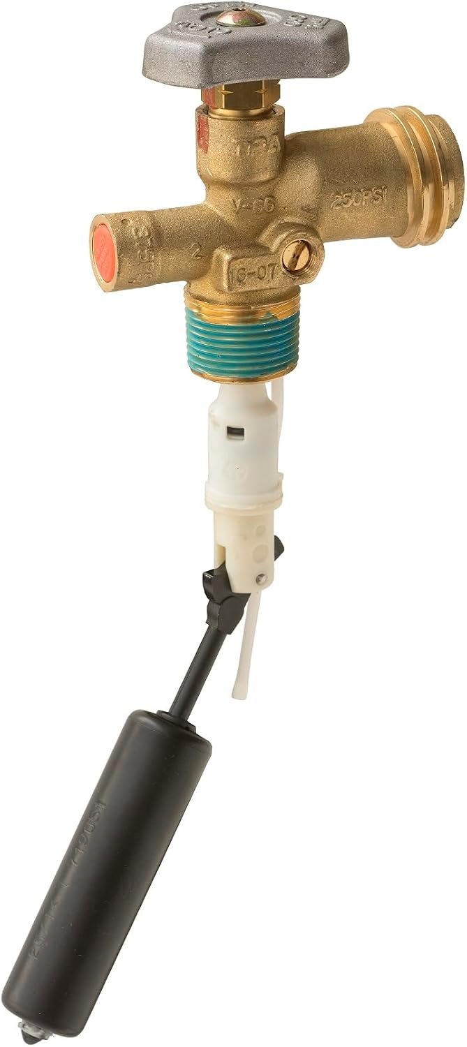 Flame King VOPD20 20 lb OPD Propane Valve – Type 1 Replacement Cylinder Valve with Overfill Protection Device - Image 4