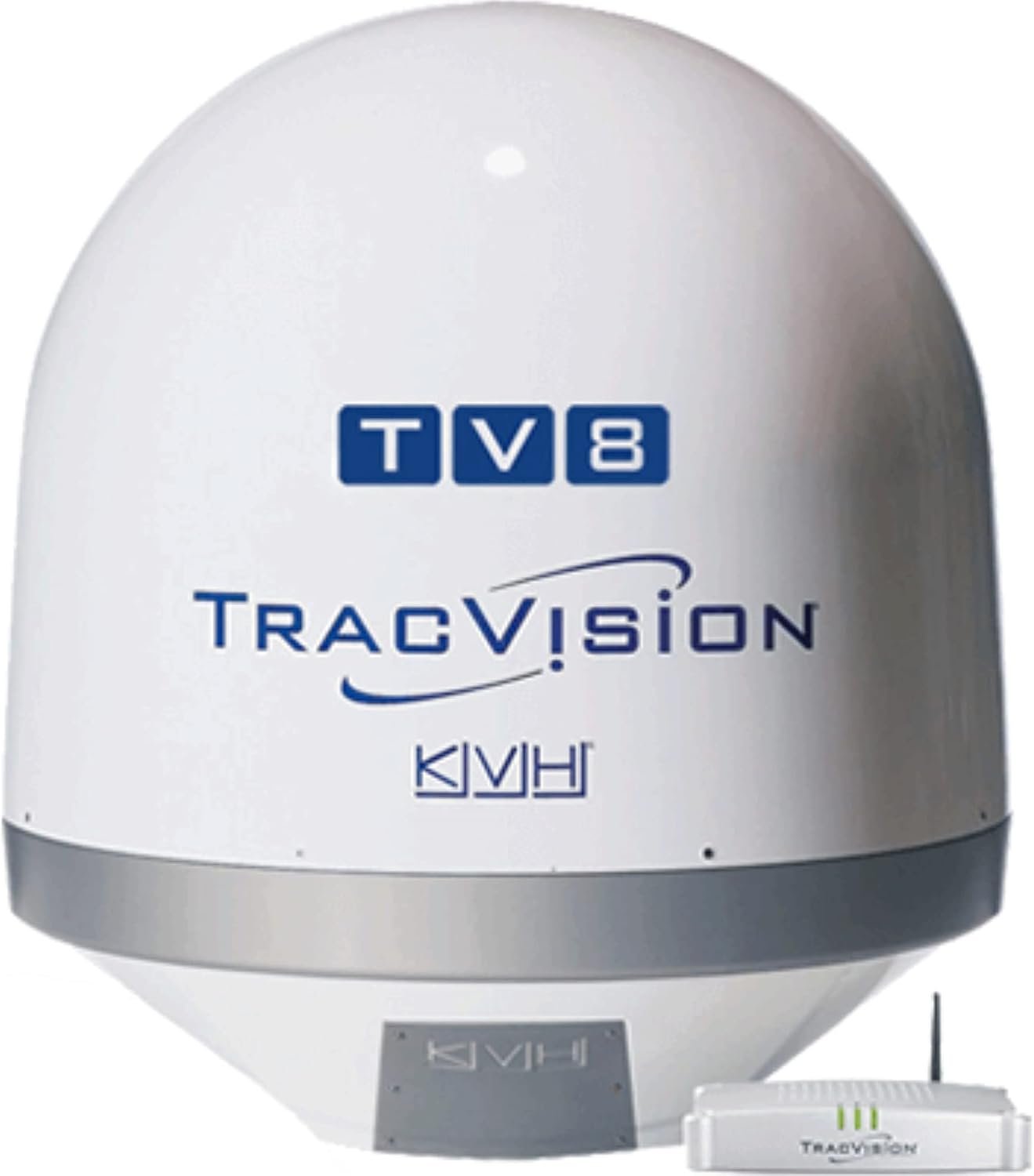 KVH Industries 1038607 TracVision TV8 – North America Marine Satellite Television System with 81 cm Antenna