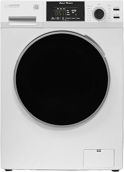 Pinnacle 22826LW Super Front-Load Washer – 1.6 Cu Ft Capacity, 15 lb Load, 12 Wash Cycles, White Finish
