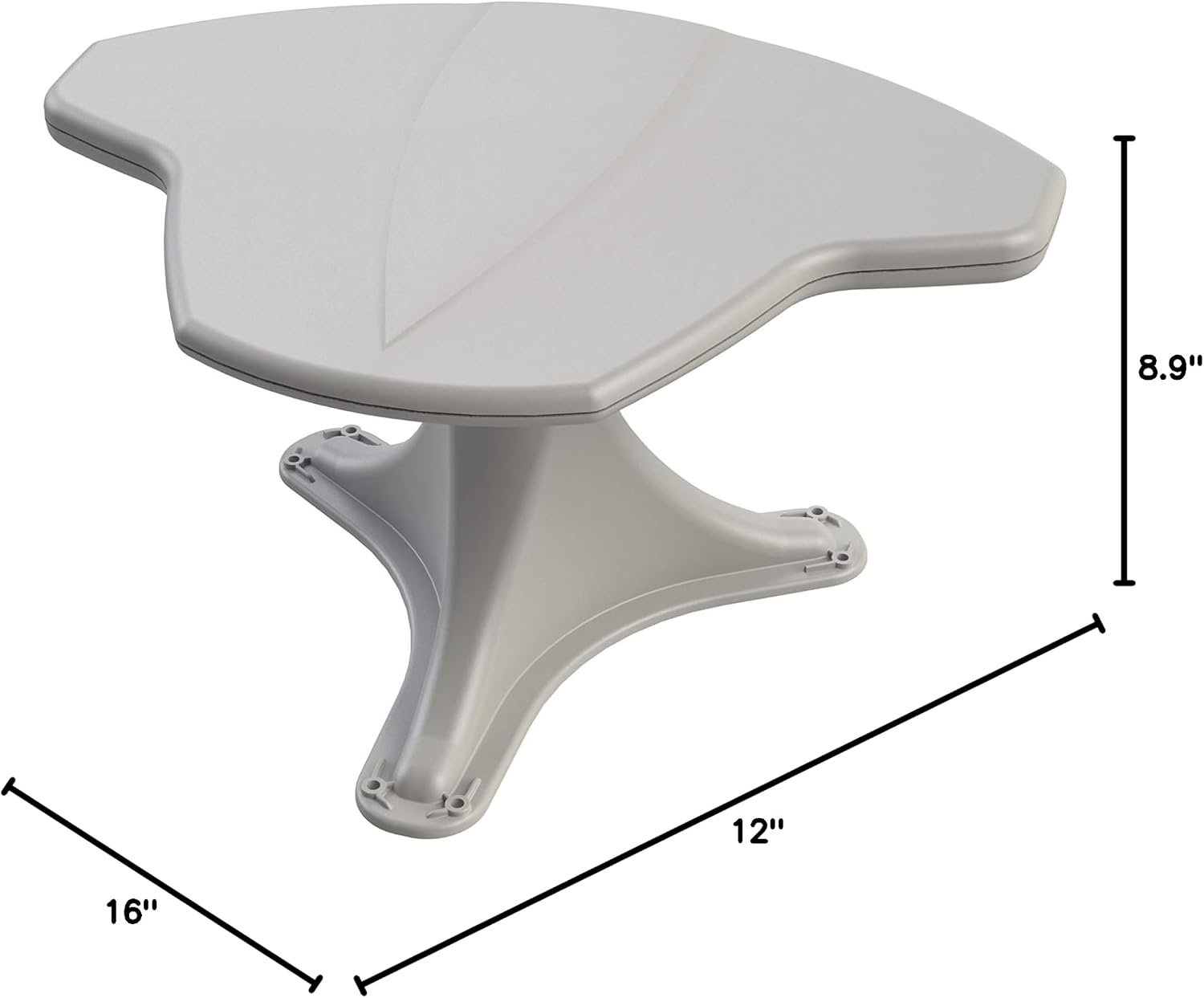 KING OA8500 HDTV Antenna with Mount and Signal Finder – White Directional Digital TV Antenna for RV Use - Image 2