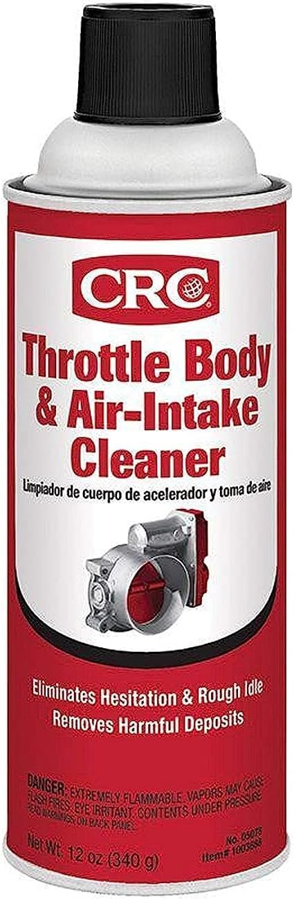 CRC Fuel Injection & Intake Cleaner 5078 – Low VOC Aerosol for Intake Valves and Fuel System Deposits