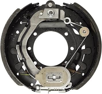 Dexter Axle K23-446-00 Left-Hand Electric Brake Assembly – 12-1/4in x 5in for 15K Free-Backing Trailer Axles
