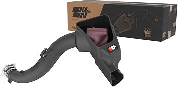 K&N 63-2627 AirCharger Cold Air Intake – High-Flow Filter for 2024 Ford Mustang EcoBoost 2.3L Turbo with Up to 19 HP Gain
