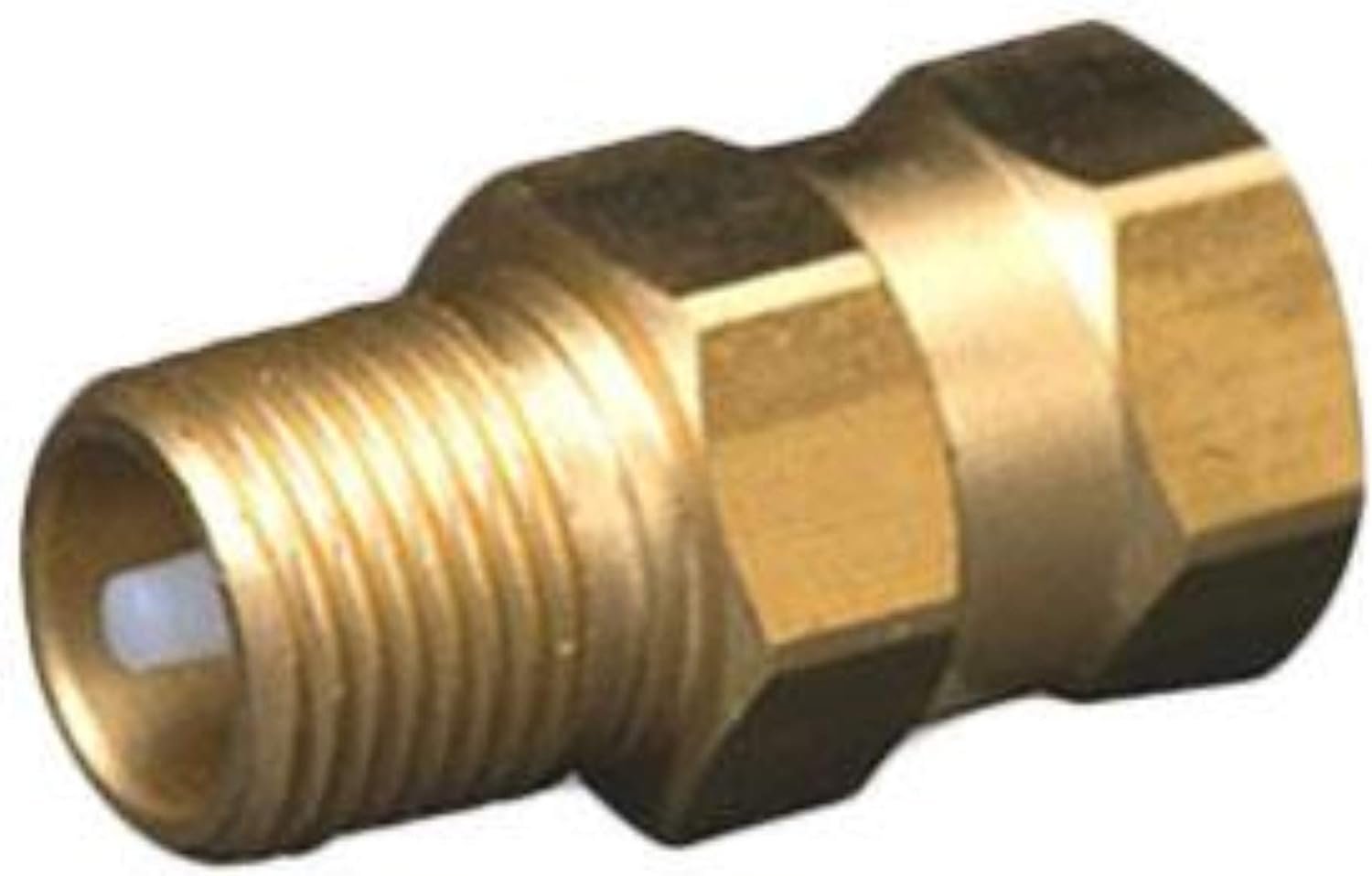 Aqua Pro 20812 Lead-Free Backflow Preventer – 1/2in Male x Female Brass Valve for RV Freshwater Systems