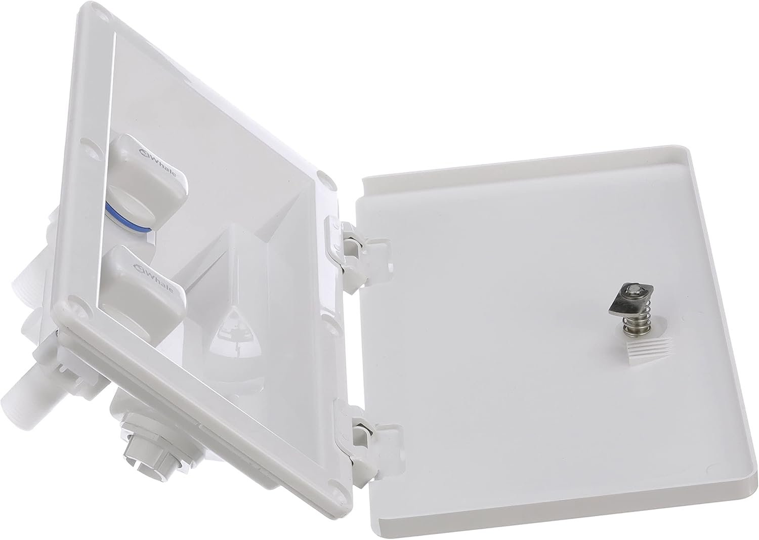 Whale RT2658 Swim'n'Rinse Mixer Shower Kit – Marine Deck Shower Mixer with Lid, Hot and Cold Water Control - Image 4