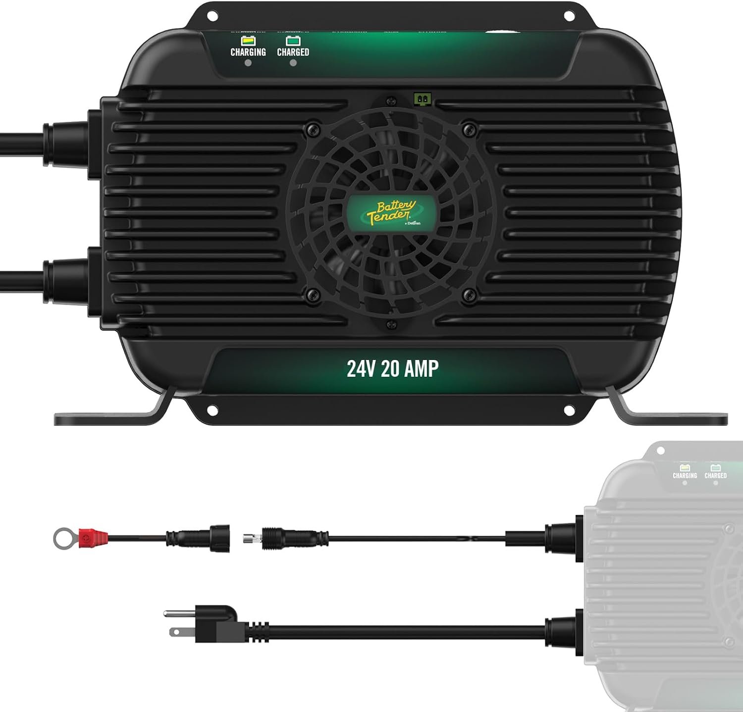 Battery Tender 0222012DLW PowerPlus On-Board Charger – 24V 20A Output, IP68 Waterproof Battery Maintainer - Image 2