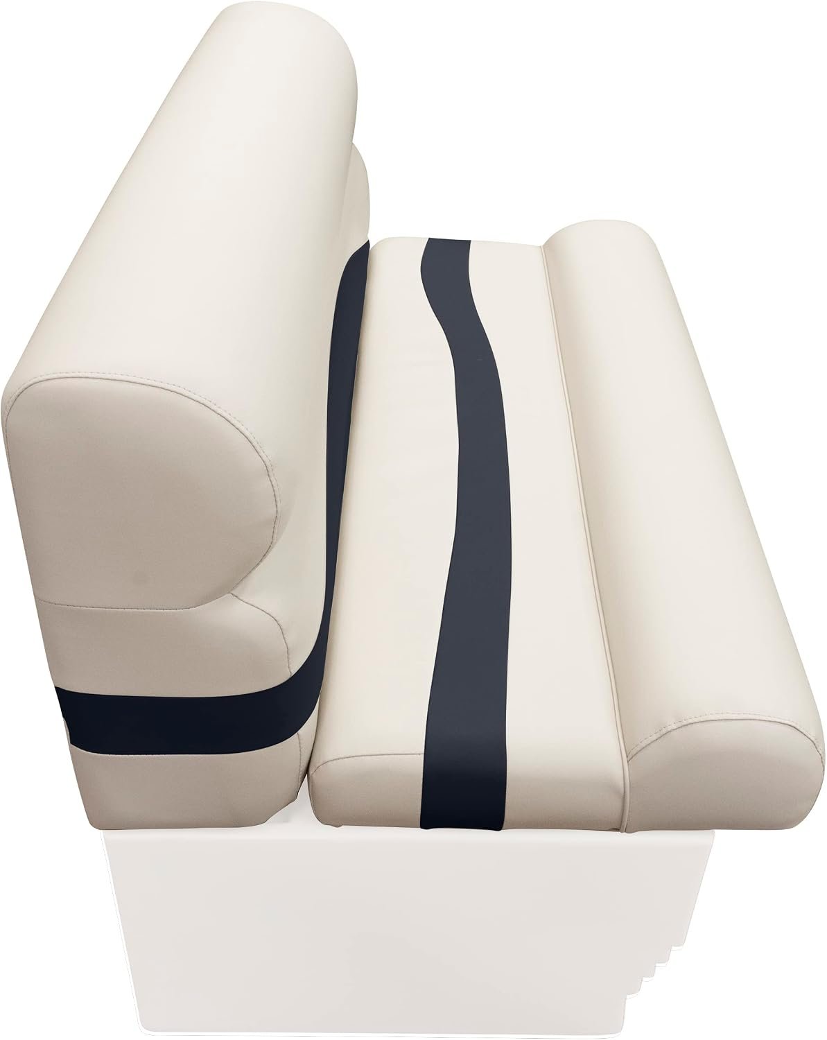 Wise Seating BM1145986 Premier Series 50-Inch Pontoon Bench Cushion Set – Marine Upholstery Replacement in Beige Finish - Image 3