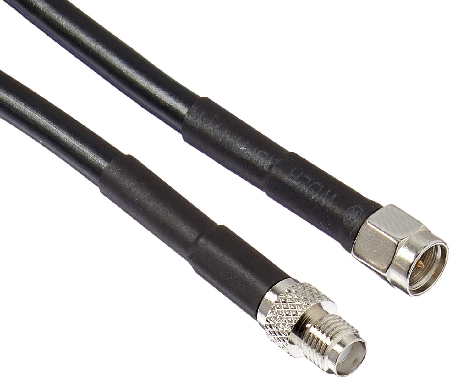 weBoost 955815 15ft RG58 Low-Loss Foam Coax Cable – 50 Ohm SMA Female to SMA Male Signal Booster Extension