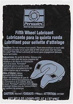 Permatex 1010 Slik-Pak Fifth Wheel Grease – Heavy-Duty Lubricant Packet for Trailer Hitch and Fifth Wheel Applications