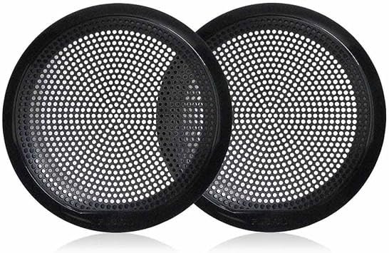 Fusion EL-F651B 6.5in Classic Speaker Grille – Black Replacement Grille for EL Series Marine Speakers and Stereo Systems