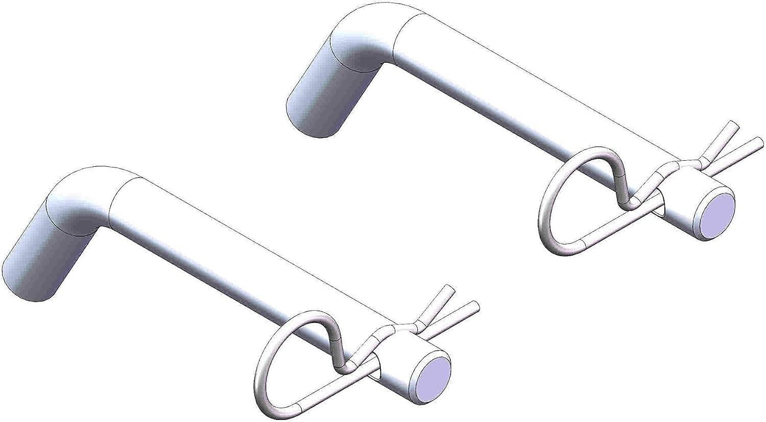 Husky Towing 31456 Head Pin – Replacement Hitch Head Pin for 16K-S and 16K Fifth Wheel Hitches – Steel Construction - Image 5