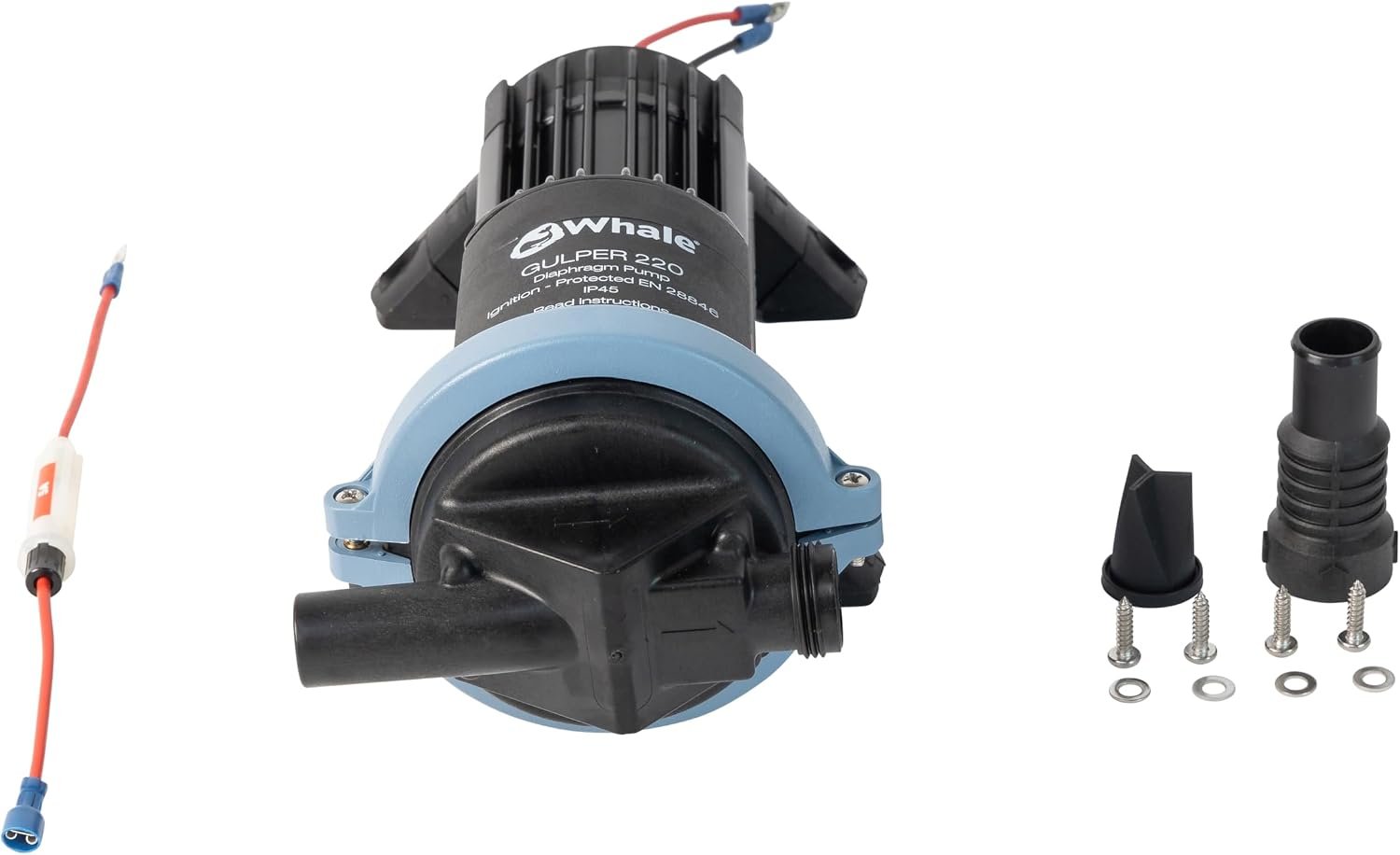 Whale BP1554 Gulper 220 Waste Pump – 24V Self-Priming Diaphragm Pump for Marine Grey Water Systems - Image 5