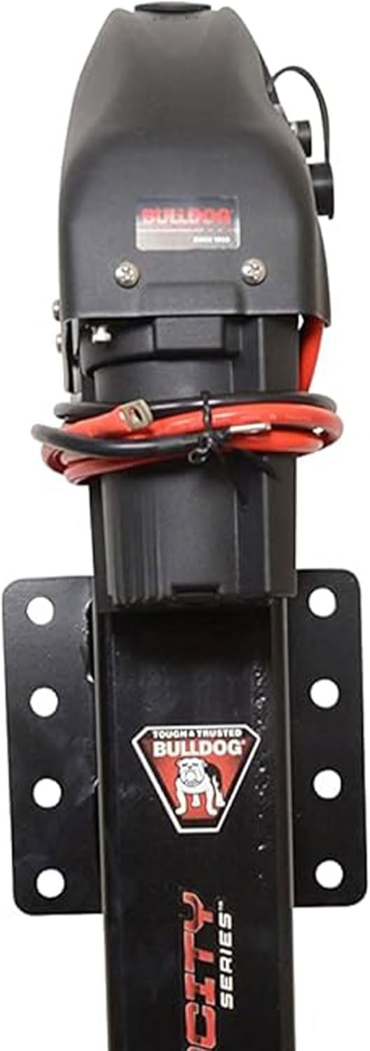 Bulldog Velocity 185400 Powered Trailer Jack – High-Speed 12V Electric A-Frame Jack with LED Work Light - Image 6